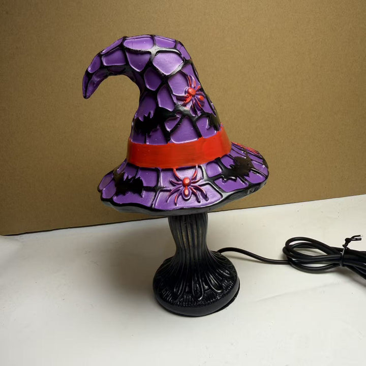 Halloween-Themen Hexenhut Tischlampe Karnz