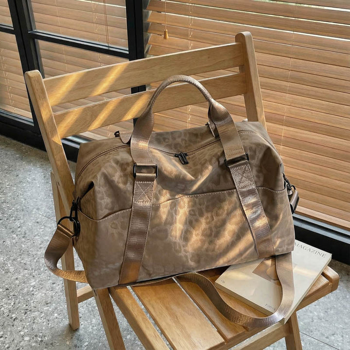 Stilvolle Leopardenmuster Sport-Duffle-Tasche