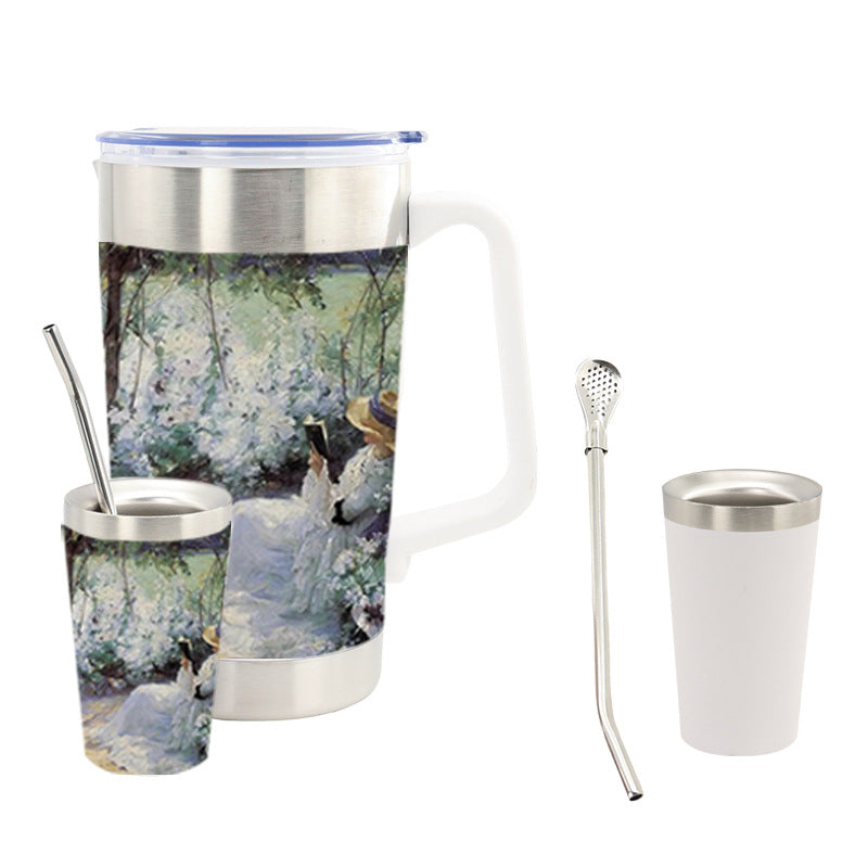 Damen Isolierter Kaffeebecher mit ergonomischem Griff Karnz