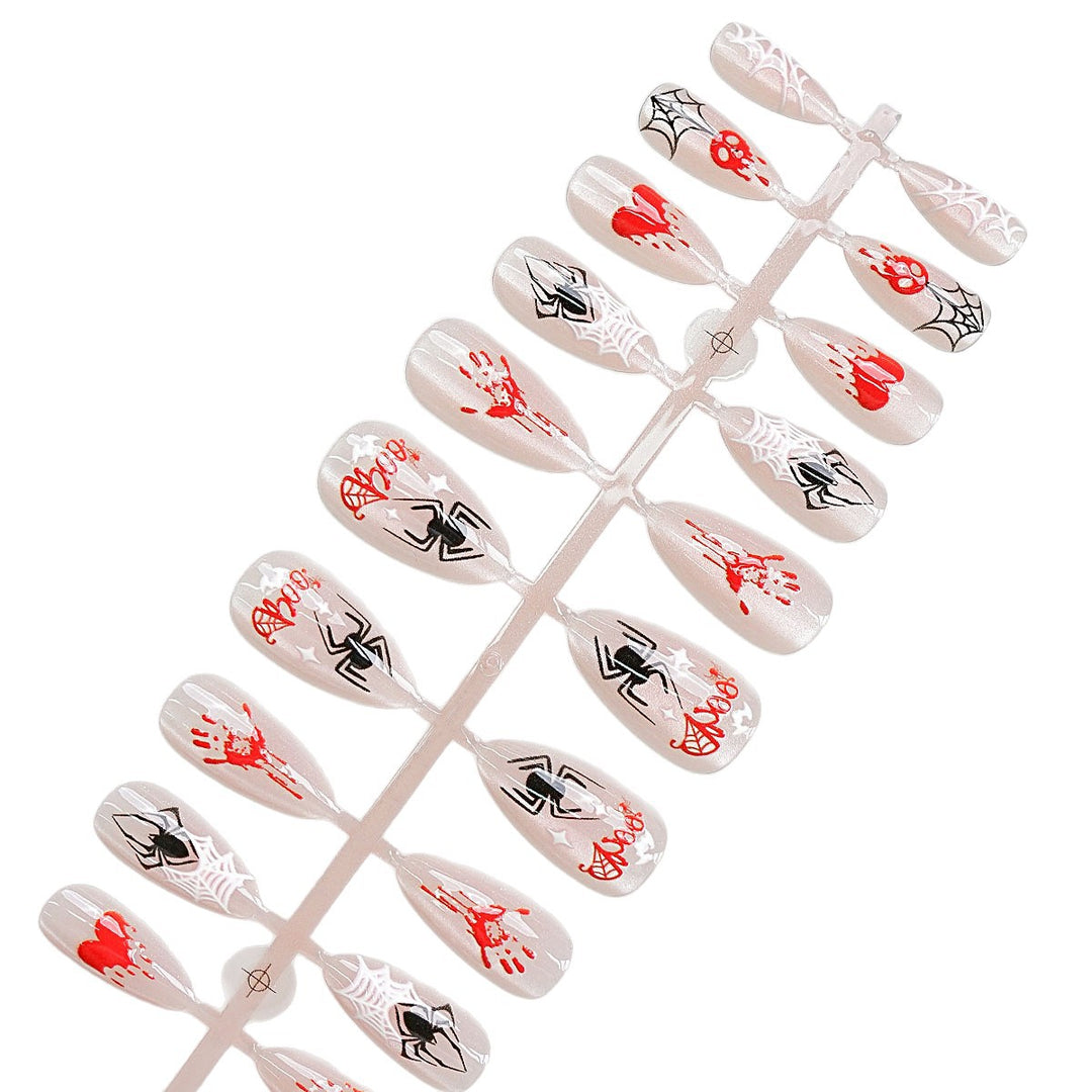 Halloween-Themen Press-On Nagelkollektion Karnz