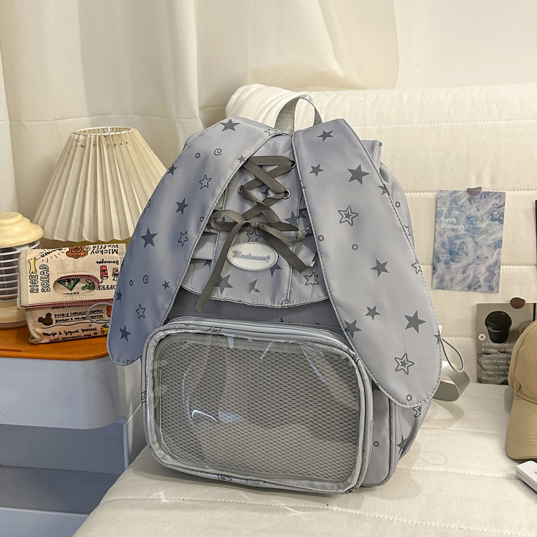 Süße Hasenohren Rucksack