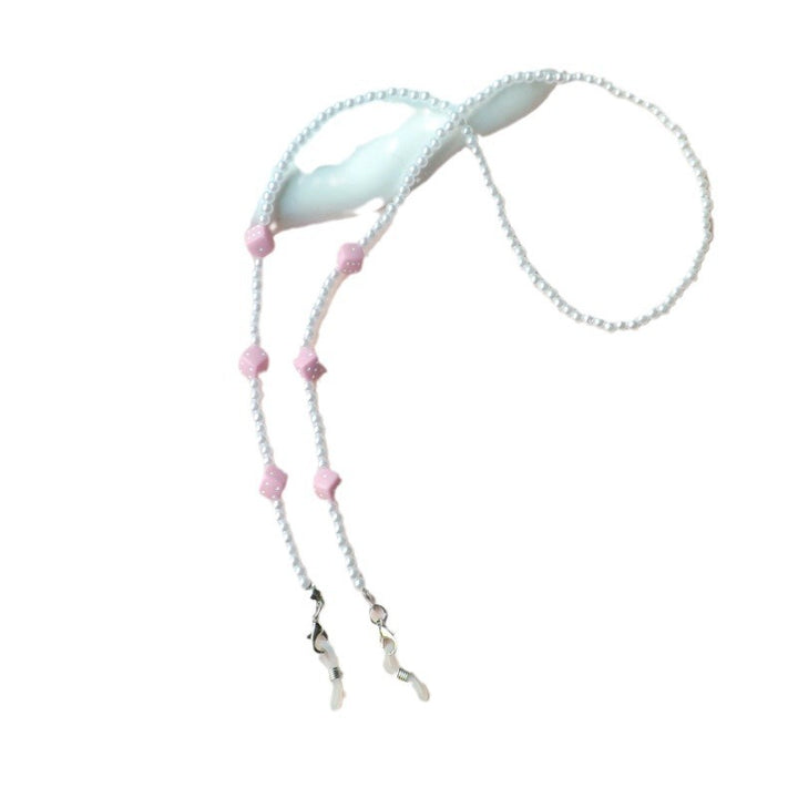 Elegante Perlen-Brillenkette Karnz