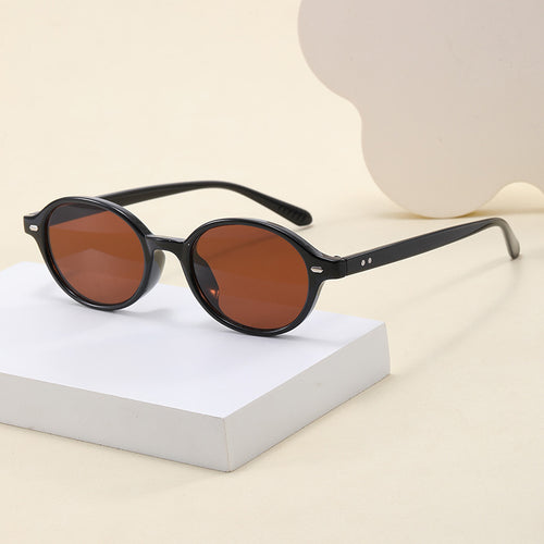 Damen modische runde Lesebrille mit flexiblem Kunststoffrahmen Karnz