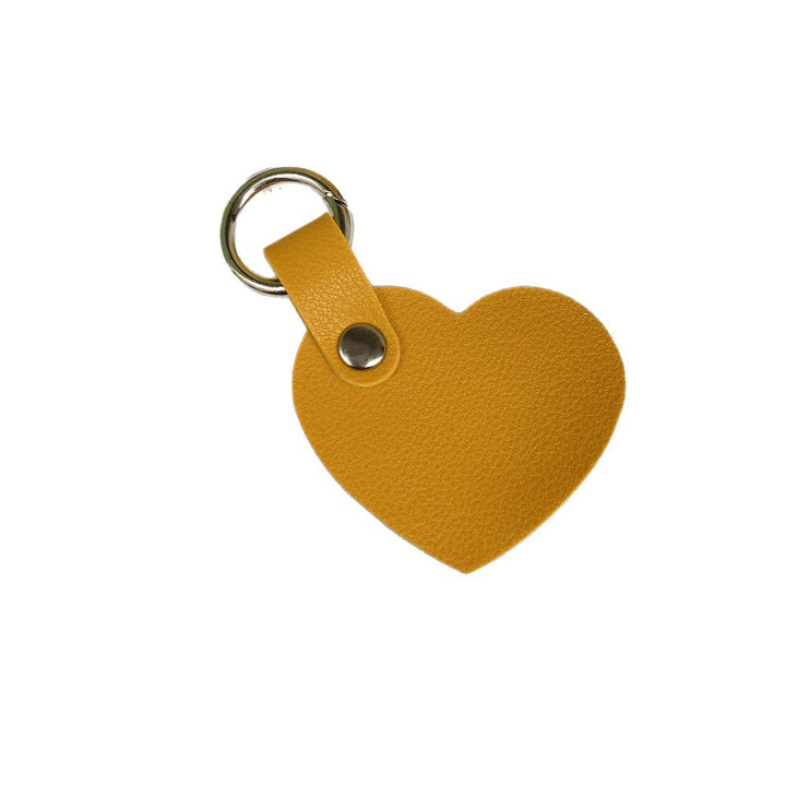 Premium Herzförmiger Leder-Schlüsselanhänger Karnz