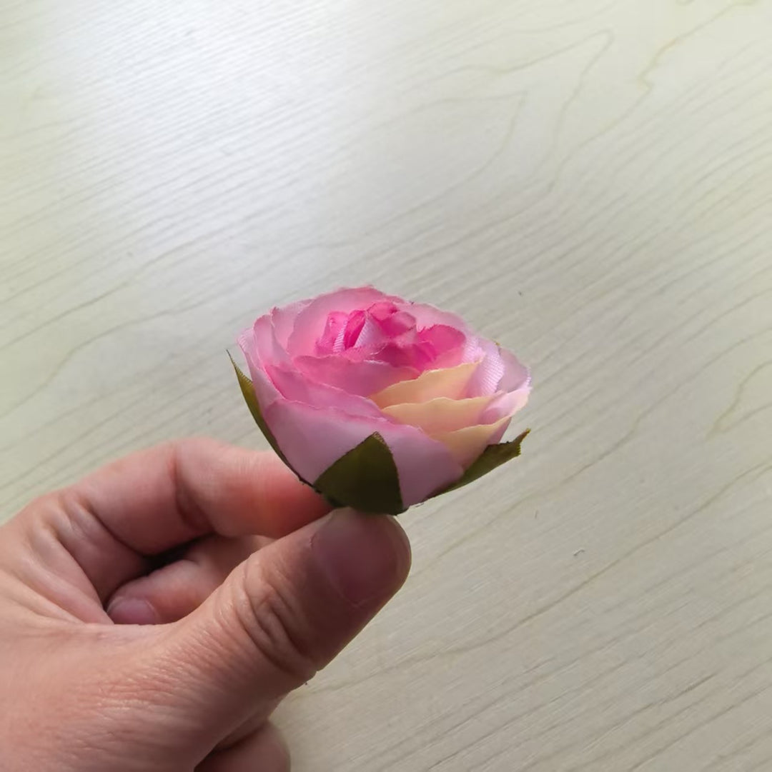 Dekorative Stoffblume