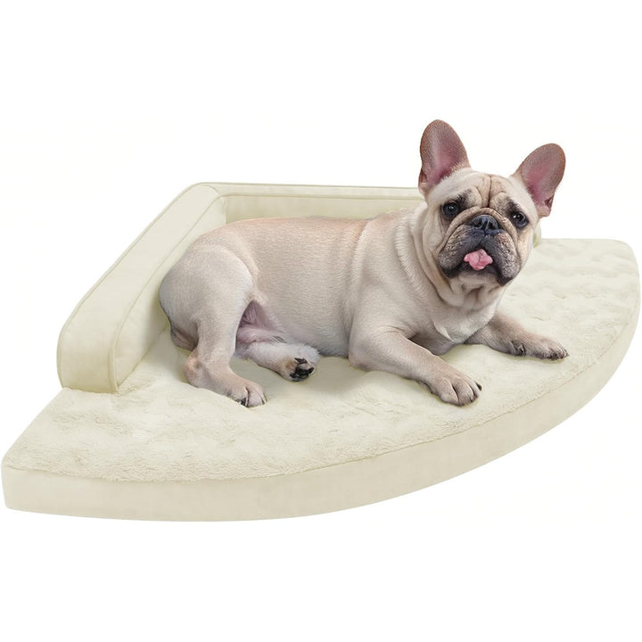 Crescentförmiges orthopädisches Hundebett