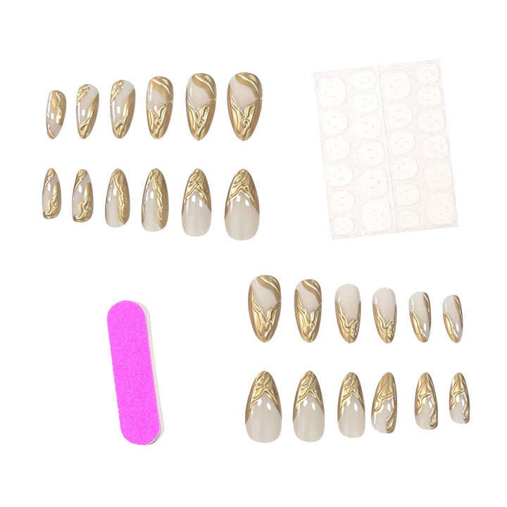 Künstlerisch Skulptierte Acrylnagelerweiterungen Karnz