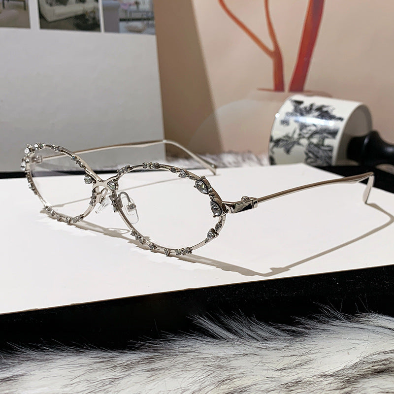 Damen extravagante oversized Sonnenbrille mit futuristischem Design Karnz