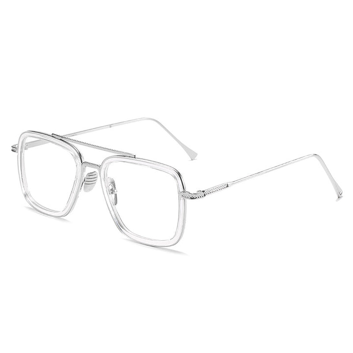 Damen modische quadratische Sonnenbrille mit luxuriösem Metallrahmen Karnz