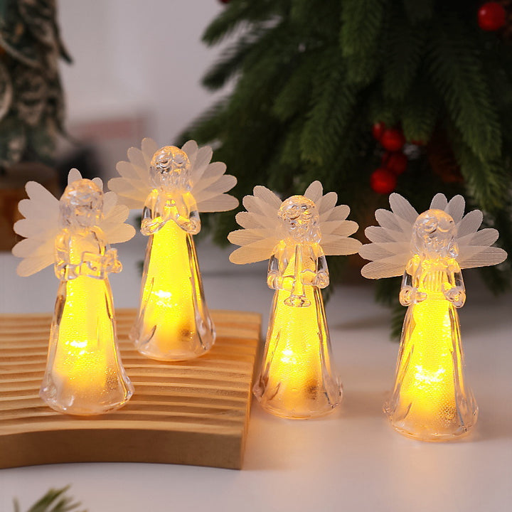 Dekorative LED Engel Figur Karnz