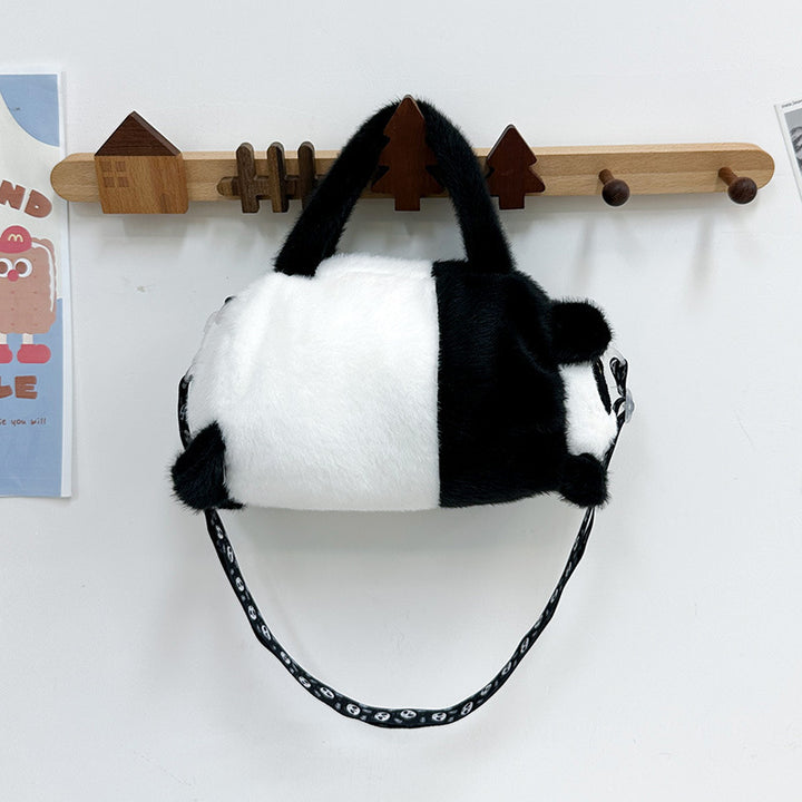 Plüsch Handtasche Im Panda-Design Karnz