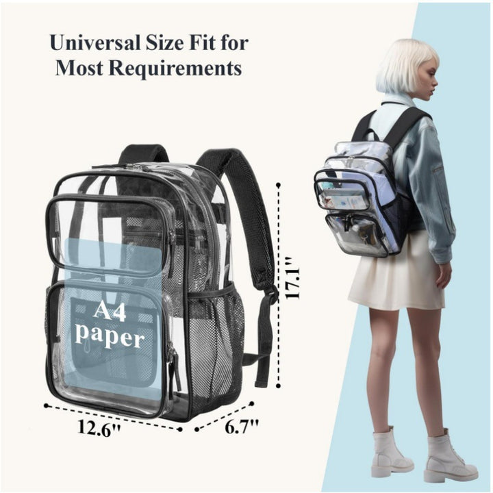 Transparenter Schulrucksack Karnz