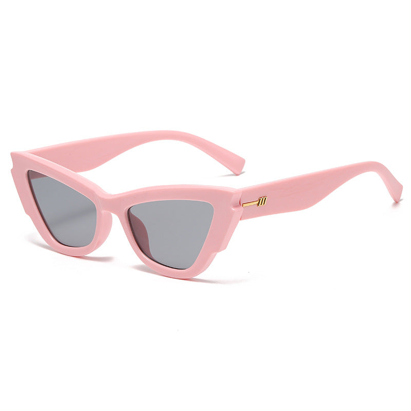 Damen modische Sonnenbrille im extravaganten Schildpatt-Design Karnz
