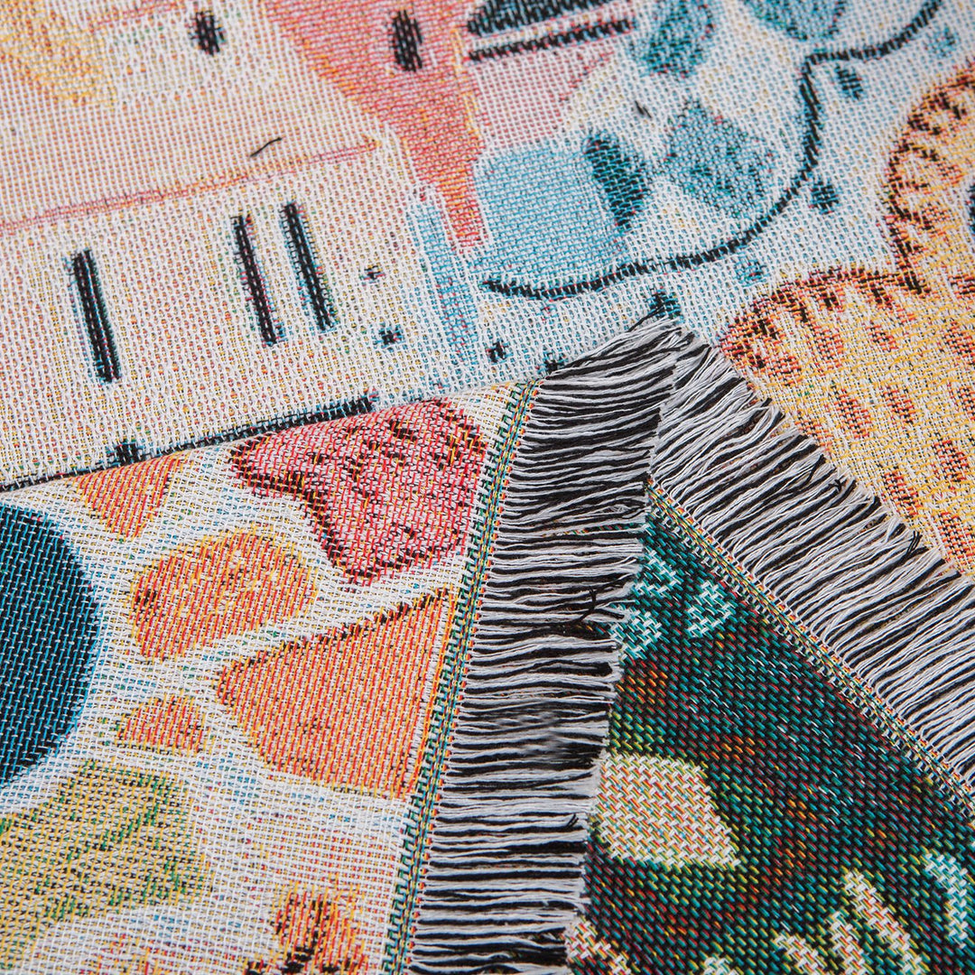 Dekorative Landschaft Woven Throw Decke