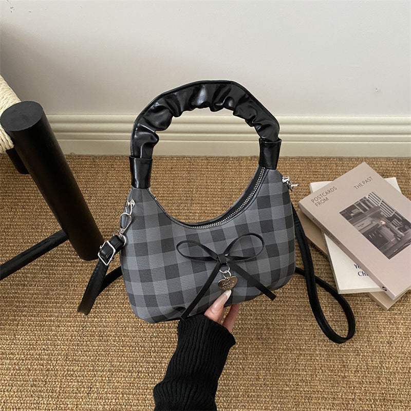Kariert Handtasche