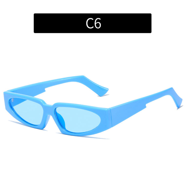 Futuristische Low-Profile Shield Sonnenbrillen