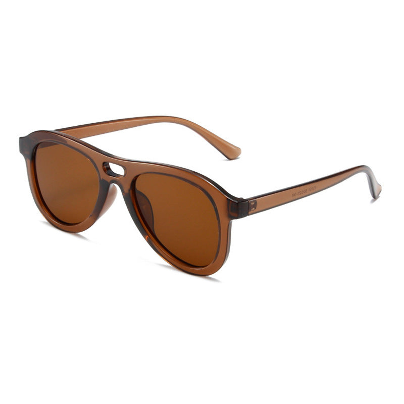 Damen modische Sonnenbrille mit einzigartigem Tiermuster Karnz