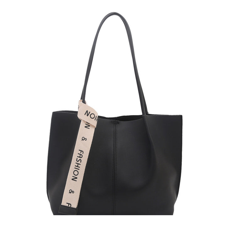 Modische strukturiert Tasche mit trendigem Riemen