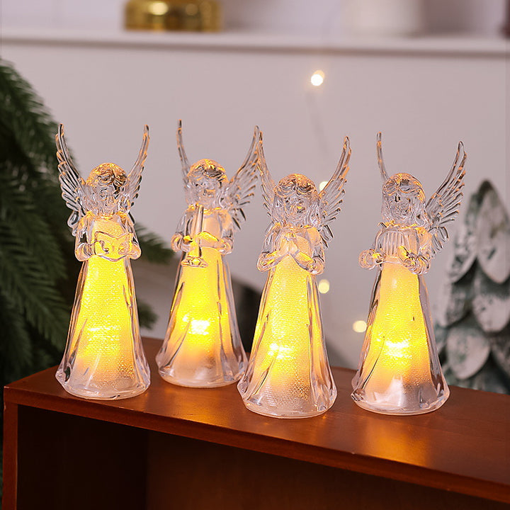 Elegante LED Engellichtfigur Karnz