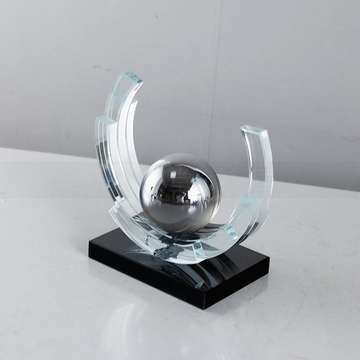 Moderne geometrische abstrakte Skulptur