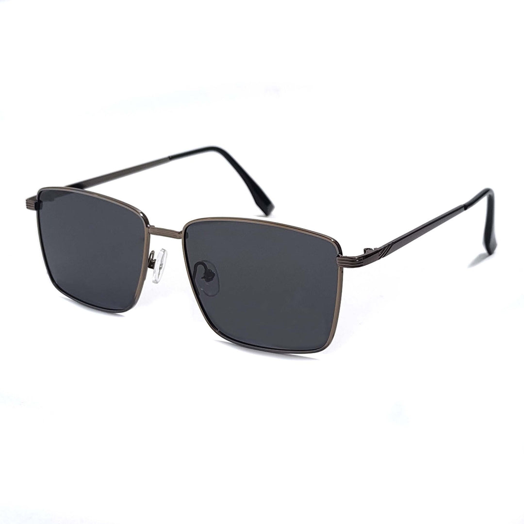 Herren modische quadratische Sonnenbrille mit UV-Schutz und ergonomischen Bügeln Karnz