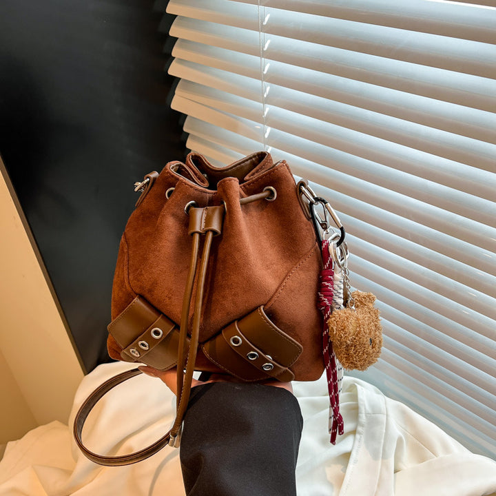 Suede Bucket Bag Karnz