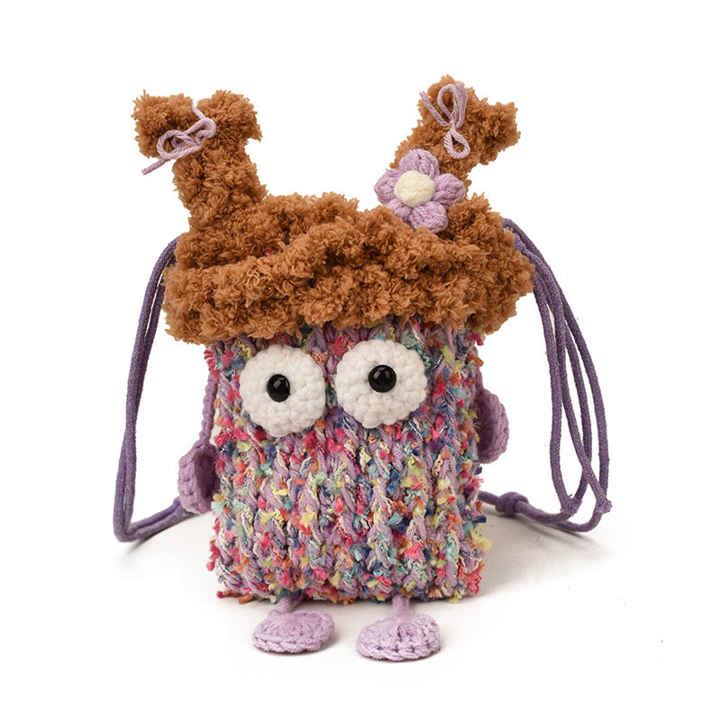 Fun Character Häkel Mini Tasche