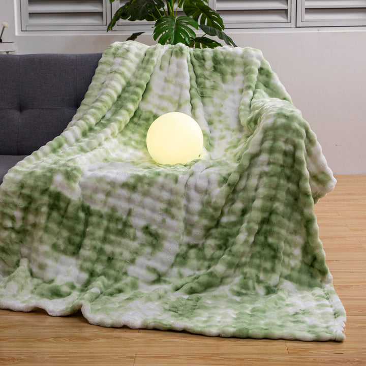 Luxuriöse Fleece-Decke Karnz