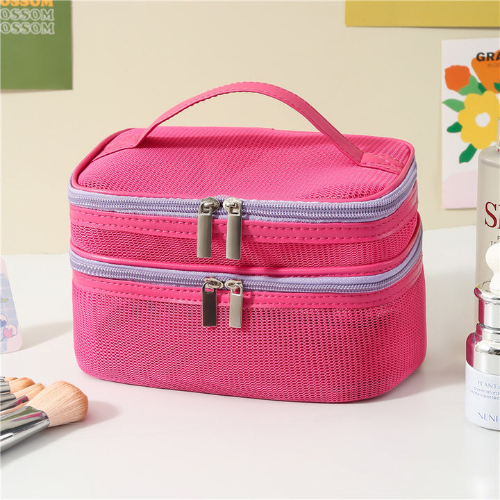 Dual Compartment Makeup Organizer Case Karnz