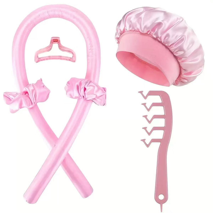 Satin-Haar-Wickel-Set