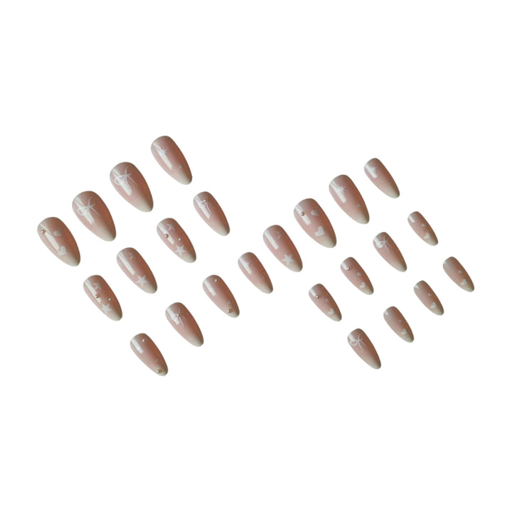Elegantes Stiletto-Nagelkunst-Set