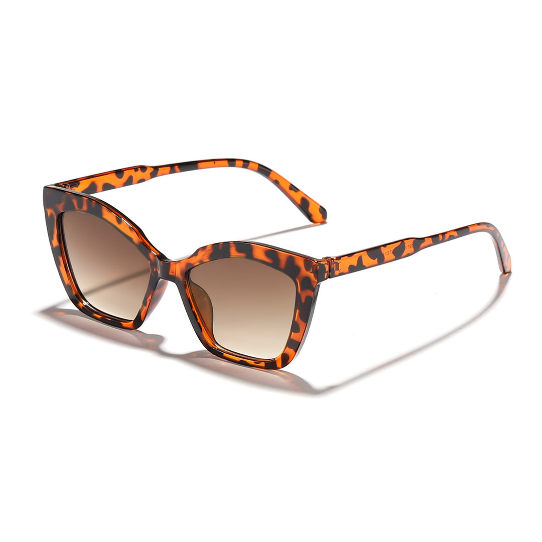 Damen extravagante Cat-Eye Sonnenbrille Karnz