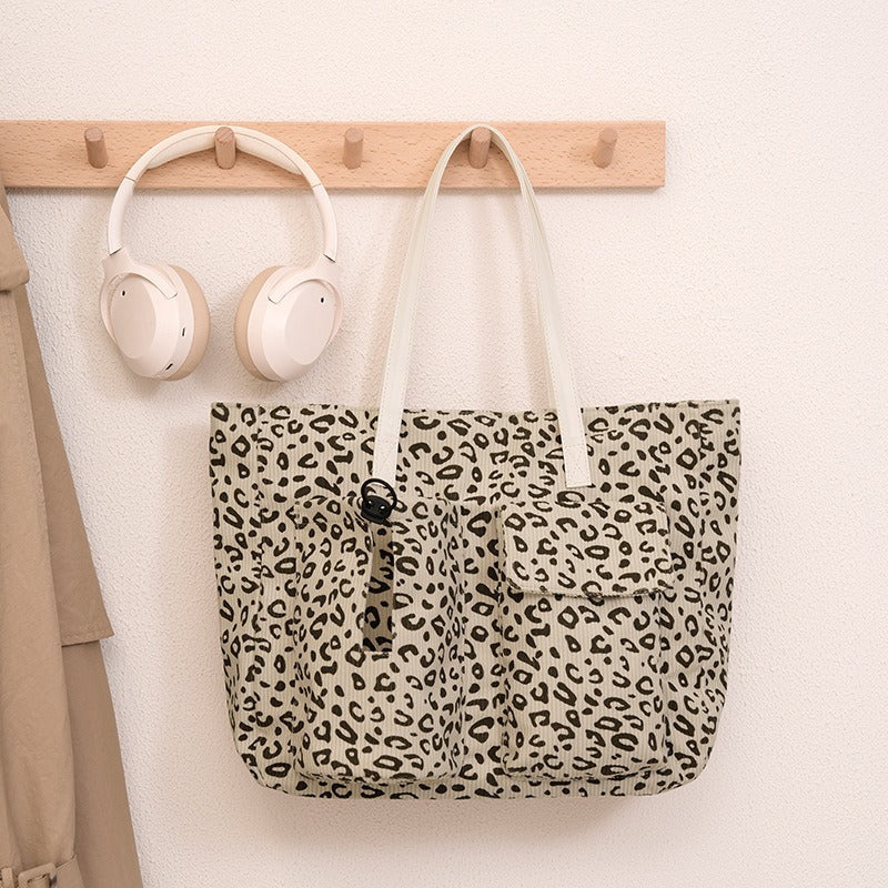 Stilvolle Baumwoll-Tote-Tasche mit Sternmuster Karnz