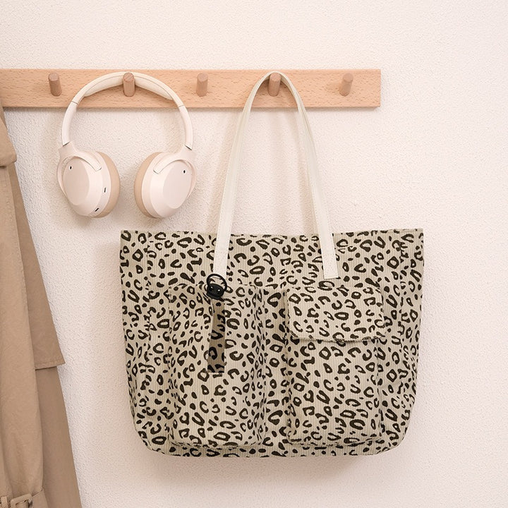 Stilvolle Baumwoll-Tote-Tasche mit Sternmuster Karnz