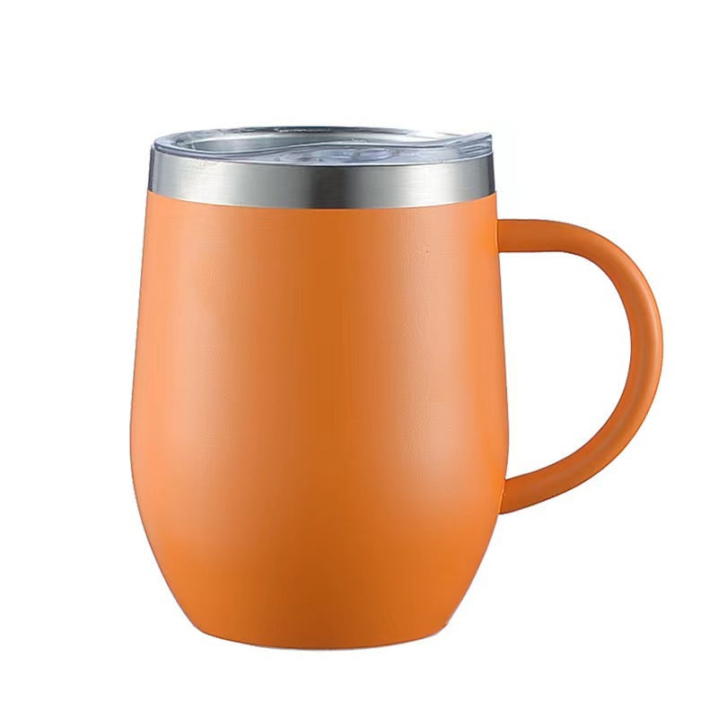 Damen Isolierter Kaffeebecher mit Kunststoffgriff Karnz