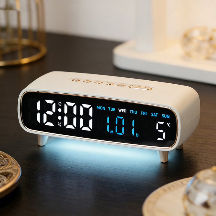 Digitaler Funkwecker mit Temperatur- und Datumsanzeige Karnz