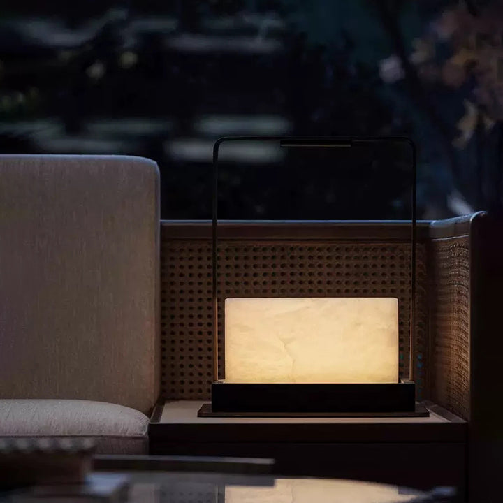 Moderne Alabaster Tischlampe
