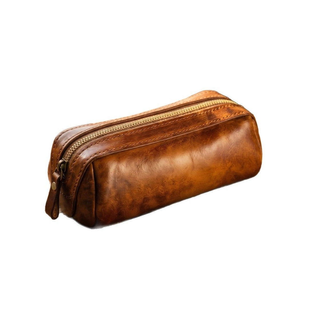 Leder Bleistiftetui