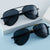 Damen trendige Piloten-Sonnenbrille Karnz