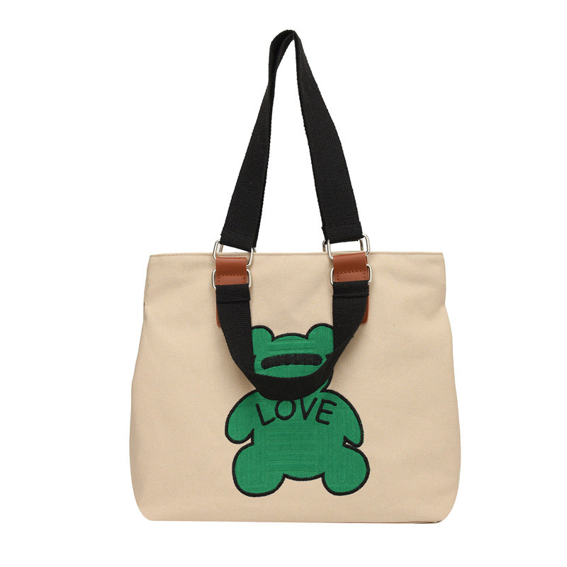 Verspielte Cartoon-Tote-Bag Karnz