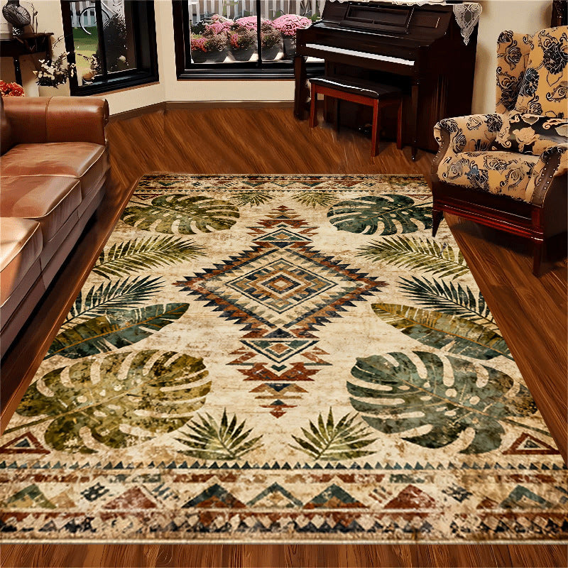 Vintage-inspiriert Botanischer Teppich