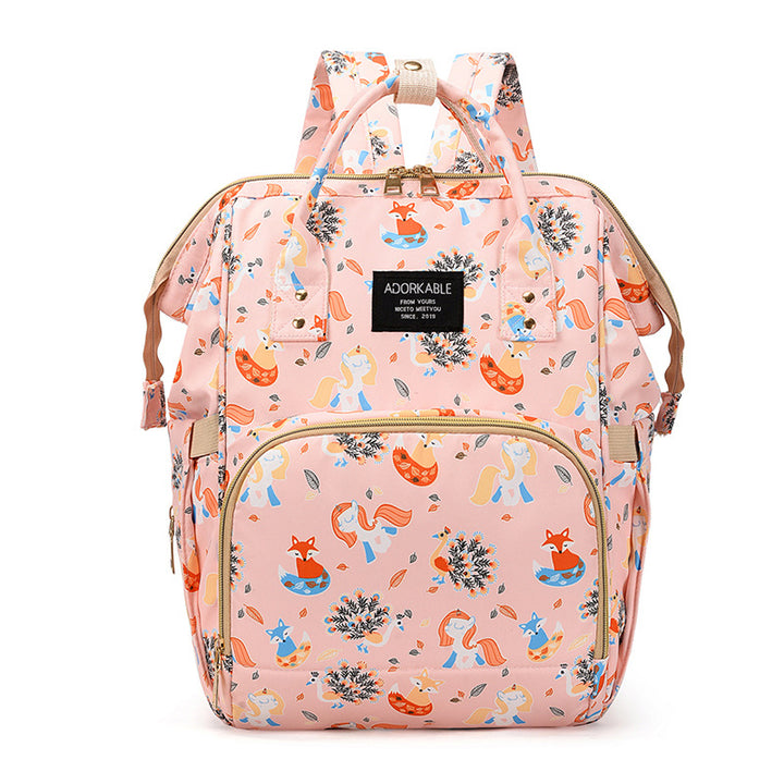 Verspielt Einhorn Druck Windel Rucksack Karnz