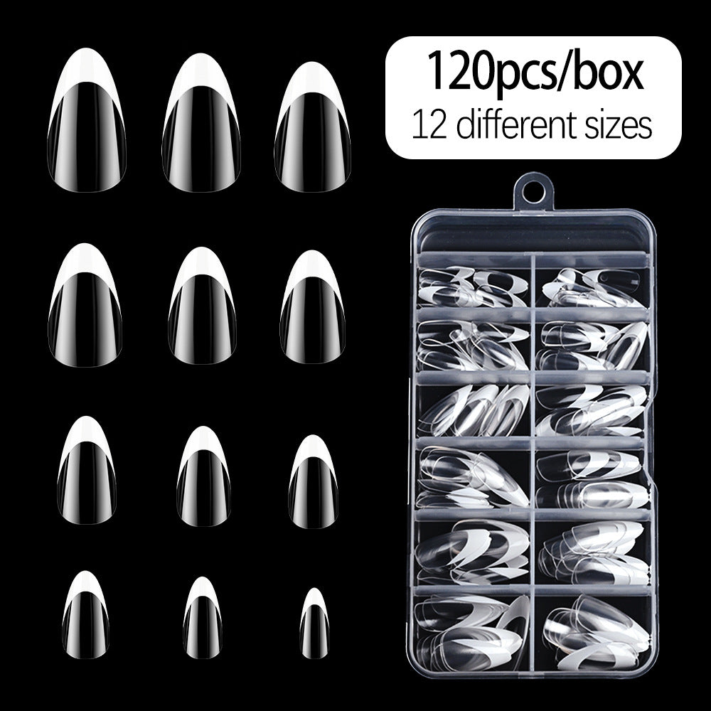 Halbmond Französische Spitze Nagelspitzen Kollektion Karnz