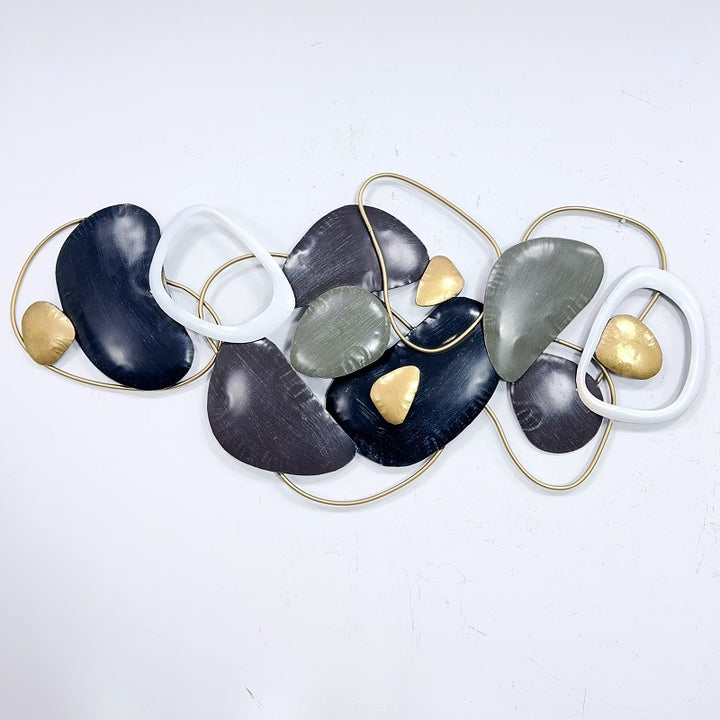 Abstrakte Metal Wand Skulptur Karnz