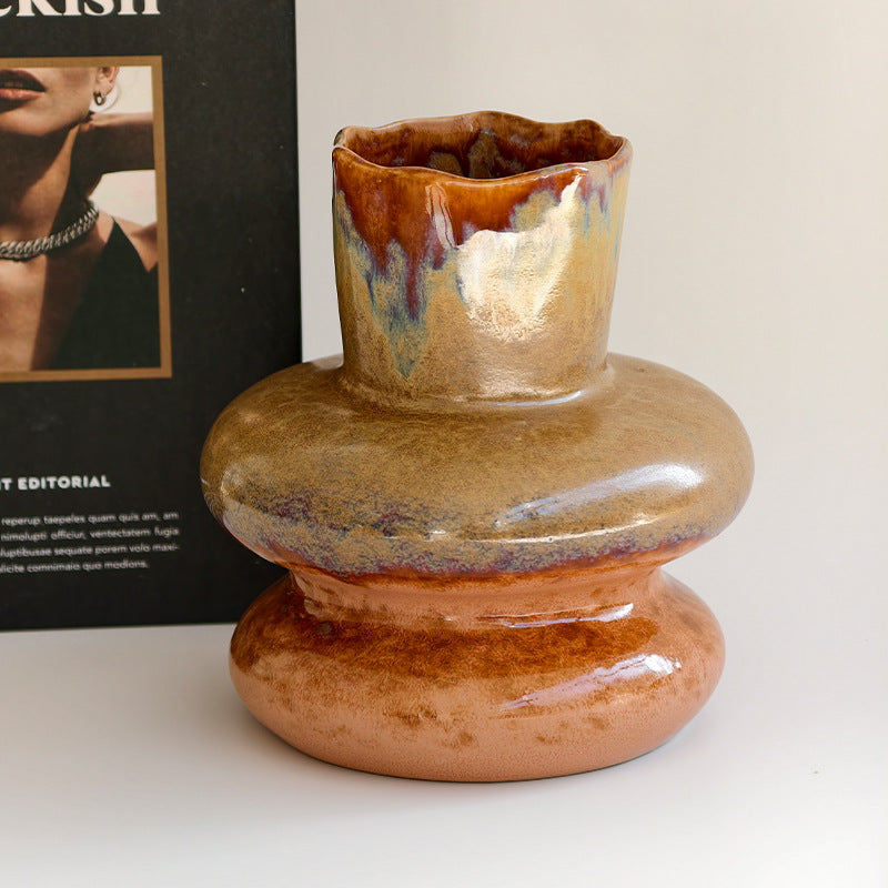 Künstlerische dekorative Keramikvase