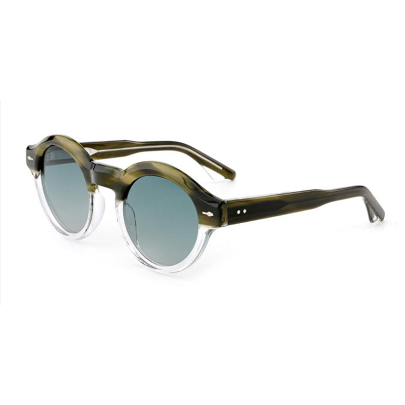 Damen Sonnenbrille im eleganten Retro-Design mit robustem Rahmen Karnz