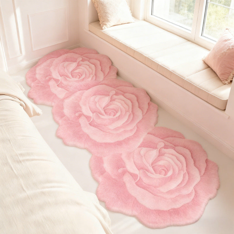 Florales Design Läufer Teppich