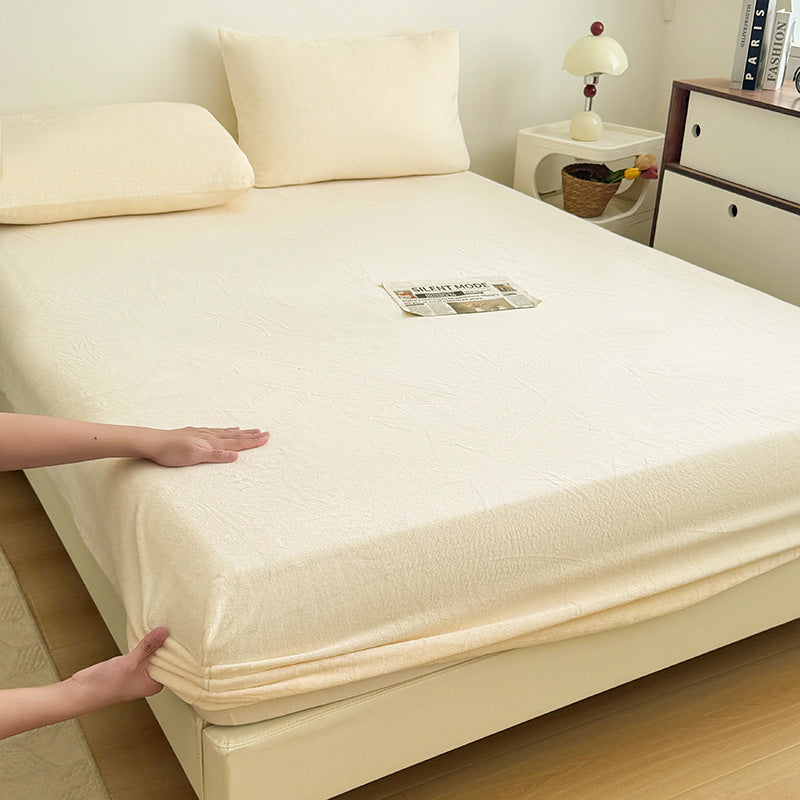 Ultraweiche Fleece-Matratzenauflage