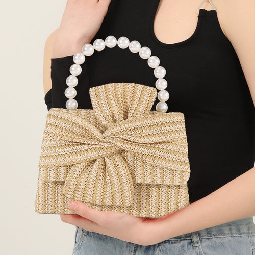 Elegante geknotte Handtasche