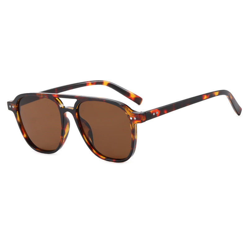 Damen moderne quadratische Sonnenbrille mit robustem Design und UV-Schutz Karnz
